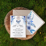 Zaproszenia ślubne Boho  robione ręcznie zaproszenia ślubne, boho glam styl2