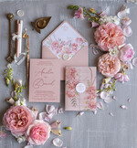 Zaproszenia ślubne Boho  Boho Zaproszenia Ślubne Różowe  Minimalistyczne Zaproszenia na Ślub Delikatne Zaproszenie Ślubne1