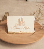 Winietki glamour winietki ślubne ze złotem, winietka na stół weselny z płatkami złota, winietki na stoły weselne ze złotem, winietki zdobione płatkami złota0