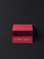 Winietki glamour ozdobne winietki na ślub wizytówki dla gości weselnych złote napisy winietka z welurem 1