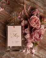 Zawieszki na butelki glamour złocona zawieszka na wino weselne, etykieta na wódkę zawieszka na alkohol weselny, złote napisy z dowolną treścią0