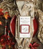 Menu glamour menu weselne na stoły karta dań weselnych, zlocone napisy dowolna treść0