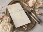 Menu glamour menu weselne na stół karta dań weselnych, złocone i eleganckie dowolna treść4