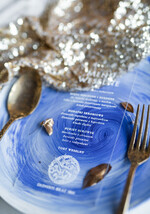 Menu glamour menu weselne lista podawania dań druk na plexi wesele glamour2