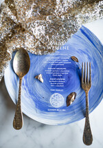Menu glamour menu weselne lista podawania dań druk na plexi wesele glamour6