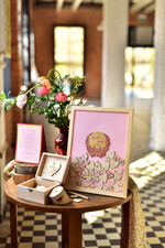 Księgi wpisów gości Rama oryginalna księga gości i album do instaxa w jednym, plasterki brzozy5