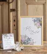 Księgi wpisów gości Rama ksiega gosci do wklejania zdjec i wpisy gosci, drewniana rama2