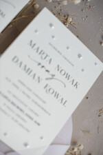 Zestawy Próbkowe próbki zaproszeń Próbka zaproszenia ślubne 11