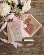 Zaproszenia ślubne Rustykalne i Natura nietuzinkowe zaproszenia ślubne w rustykalnym stylu 1