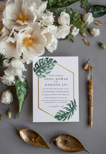 Zaproszenia ślubne Rustykalne i Natura nietypowe zaproszenia ślubne, w stylu rustykalnym na ekologiczne wesele5