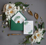 Zaproszenia ślubne Rustykalne i Natura nietypowe zaproszenia ślubne, w stylu rustykalnym na ekologiczne wesele7