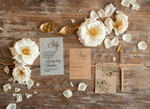 Zaproszenia ślubne Rustykalne i Natura niepowtarzalne zaproszenia ślubne rustykalne na papierze eko zaproszenia na wesele 4