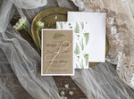 Zaproszenia ślubne Rustykalne i Natura nowoczesne zaproszenia na ślub w stylu rustykalnym 1