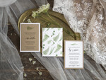 Zaproszenia ślubne Rustykalne i Natura nowoczesne zaproszenia na ślub w stylu rustykalnym 4