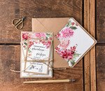 Zaproszenia ślubne Rustykalne i Natura wyjątkowe zaproszenia ślubne, ekologiczne w stylu rustykalnym4