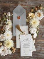 Zaproszenia ślubne Rustykalne i Natura kartki ślubne ręcznie robione, rustykalne inspirowane natura i ekologią8