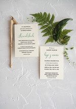 Zaproszenia ślubne Rustykalne i Natura nietuzinkowe zaproszenia ślubne, rustykalne w stylu pro ekologicznym3