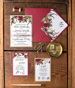 Zaproszenia ślubne Rustykalne i Natura zaproszenia ślubne rustykalne inspirowane naturą1