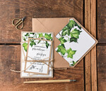 Zaproszenia ślubne Rustykalne i Natura wyjatkowe zaproszenia weselne, rustykalne ekologiczne na letnie wesele3