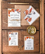 Zaproszenia ślubne Rustykalne i Natura wyjątkowe zaproszenia na ślub, w stylu rustykalnym idealne na wesele w stodole0