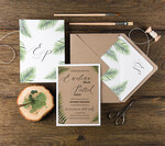 Zaproszenia ślubne Rustykalne i Natura zaproszenia na ślub cywilny, rustykalne na plenerowy ślub3