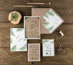 Zaproszenia ślubne Rustykalne i Natura zaproszenia na ślub cywilny, rustykalne na plenerowy ślub0