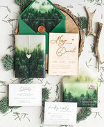 Zaproszenia ślubne Rustykalne i Natura wyjatkowe zaproszenia na wesele, rustykalne i nowoczesne naturalne i eleganckie zaproszenia slubne, złote litery na zaproszeniach ślubnych, drewniane zaproszenia na ślub3