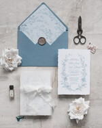 Zaproszenia ślubne Rustykalne i Natura rustykalne zaproszenia ślubne, zaproszenia ślubne z wydzieranymi brzegami, zaproszenia na ślub z jedwabną wstążką, zaproszenia ślubne zamknięte w kalce 4