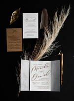 Zaproszenia ślubne Rustykalne i Natura kartki ślubne ręcznie robione rustykalne zaproszenia ślubne na kalce 2