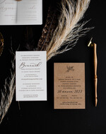 Zaproszenia ślubne Rustykalne i Natura kartki ślubne ręcznie robione rustykalne zaproszenia ślubne na kalce 3