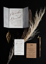 Zaproszenia ślubne Rustykalne i Natura kartki ślubne ręcznie robione rustykalne zaproszenia ślubne na kalce 5