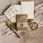 Zaproszenia ślubne Rustykalne i Natura zaproszenia ślubne ręcznie robione w stylu rustykalnym gałązki gipsówki, naturalna suszona gipsówka zaproszenie na ślub3