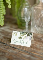 Winietki rustykalne winietki ślubne wizytówki dla gości weselnych 0