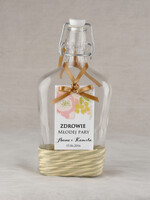 Zawieszki na butelki rustykalne etykiety na butelki weselne, ekologiczne i rustykalne0