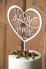 Figurki na tort / cake topper statuetki drewniane statuetki na tort   0