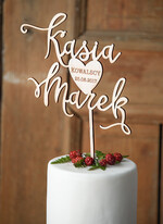 Figurki na tort / cake topper statuetki drewniane figurki na tort   0