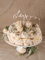 Figurki na tort / cake topper statuetki drewniane ozdoby na tort weselny   2