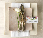 Winietki Boho/etno/pióra ślubne winietki na stół weselny0