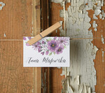 Winietki Boho/etno/pióra eleganckie winietki na stół weselny wizytówki ślubne0