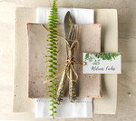 Winietki Boho/etno/pióra ślubne winietki na stół weselny0