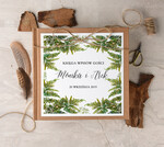 Księgi wpisów gości Boho/etno/pióra album ślubny do wpisów gości, wasze imiona styl rustykalny0