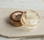 Pudełka Szkatułki na Obrączki szkatułki szkatułka na obrączki z kwiatami, pudełko na obrączki z żywicy, pudełko na obrączki z zatopionymi kwiatami w żywicy1