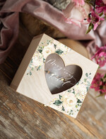 Pudełka Szkatułki na Obrączki szkatułki pudełko na obrączki ślubne wasze imiona i data drewniane pudełko na obrączki 2