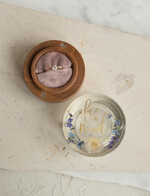 Pudełka Szkatułki na Obrączki szkatułki elegancka rustykalna szkatułka na obrączki z kwiatami, pudełko na obrączki z żywicy, pudełko na obrączki z zatopionymi kwiatami w żywicy2