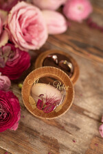 Pudełka Szkatułki na Obrączki szkatułki personalizowane ręcznie robione szkatułki na obrączki ślubne , pudełeczko na obraczki slubne z przeźroczystym wieczkiem2