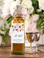 Zawieszki na butelki boho/etno/pióra zawieszki ślubne na butelki, boho dowolne tresci0