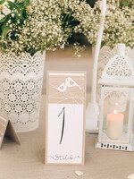 Numery na stół Rustykalne numerek na stół weselny, styl rustykalny wesele w stodole0