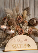 Numery na stół Rustykalne Stojak z numerkiem na stół Pary Młodej, tabliczka na stół Pary Mlodej, drewniana tabliczka na stół weselny rustykalna tabliczka Para Młoda1