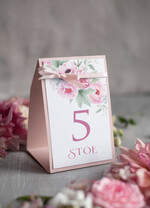 Numery na stół Rustykalne numerek stojak na stół weselny, w stylu rustykalnym1