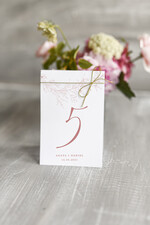 Numery na stół Rustykalne numery na stoły weselne, w stylu rustykalnym1